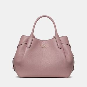 Kate Spade Pink Leather Tote Bag